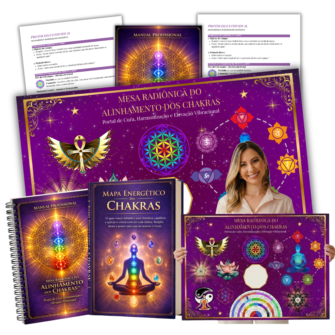 Mesa Radiônica do Alinhamento dos Chakras