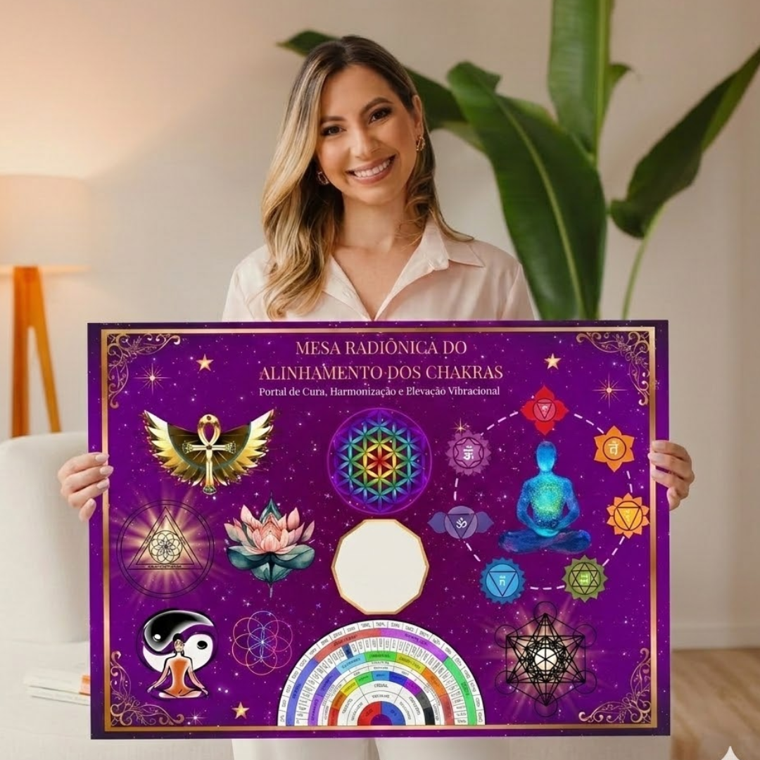 Mesa Radiônica Alinhamento dos Chakras